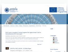 Tablet Screenshot of entelis.net